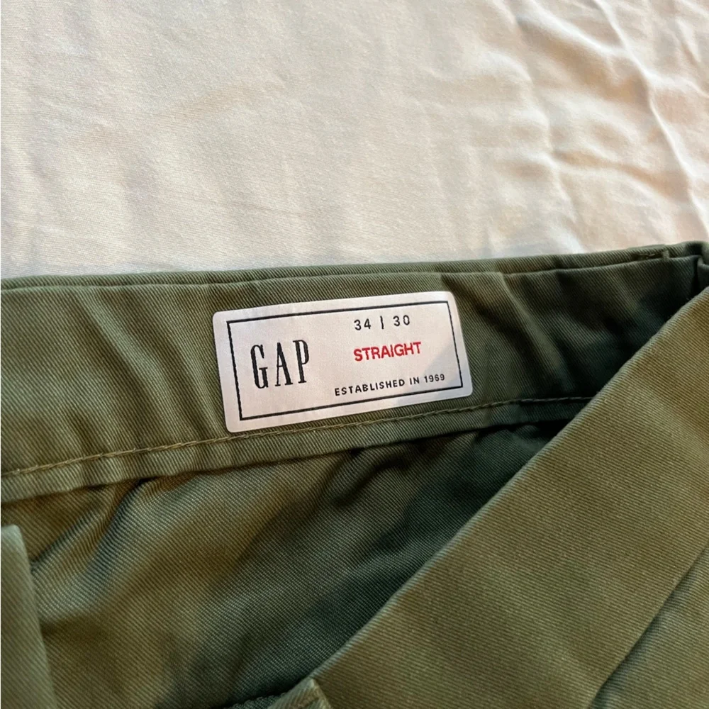 Gap green straight jeans - Picture 4 of 15
